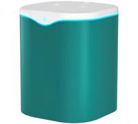 Advokingtap Humidificateur USB 22 L avec double sortie de brumisation, fonctionnement silencieux, veilleuse pour chambre à coucher, salon, bureau, utilisation en plastique ABS blanc (A C)