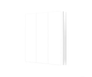 Advokingtap Interrupteur de scène sans fil à 6 boutons pour Tuya Smart pour Zigbee 30 Voice APP Télécommande sans câblage Bouton poussoir Contrôleur Blanc ABS