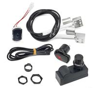 Advokingtap Kit d'allumage de gril à 2 sorties G511-0055-W1 pour barbecue à gaz Charbroil Module ABS avec bouton poussoir électrodes pour réparation de barbecue extérieur