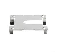 Advokingtap Lot de 12 pinces de panneau solaire de 35 mm en aluminium avec boulons pour toit, camping-car, bateau, mur, garage, installation extérieure, argenté (B)