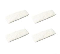 Advokingtap Lot de 4 éponges de sécurité pour cheminée, biofibre CMS résistante aux hautes températures pour brûleurs au bioéthanol, insert de prévention des fuites, blanc 20 x 15 x 25 cm pour la