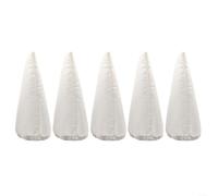 Advokingtap Lot de 5 sacs filtrants de rechange pour IVac 350 et Pool Blaster modèles Centennial/Eclipse/Fusion PV-10, chiffon blanc pour piscine efficace (5 pièces)