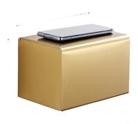 Advokingtap Porte-papier de soie en acier inoxydable 304 avec support mural étanche et étagère de rangement supérieure pour rouleaux ou papier plié (O)