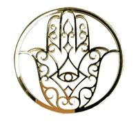 Adzif.biz Le sticker de decoration - Décoration Murale Spirituelle Fleur de Vie, Fleur de Lotus, Arbre de Vie - Bois ou plexigglass, diamètre 29 cm