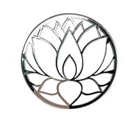 Adzif.biz Le sticker de decoration - Décoration Murale Spirituelle Fleur de Vie, Fleur de Lotus, Arbre de Vie - Bois ou plexigglass, diamètre 29 cm