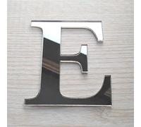 Adzif.biz Le sticker de decoration - Lettre Miroir Argent Décorative Plexigglas. Lettrage Argent Adhésif Plastique. Lettre Autocollante Prénom, Déco Mariage, Enseigne