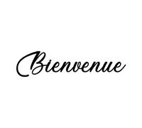 Adzif.biz Le sticker de decoration - Mot Décoratif - Cuisine, Dressing, Welcome, Home... Décoration Murale Lettrage Relief. Mot Géant 3D Plexi Noir 27, 57ou 80 cm