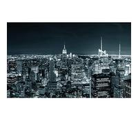 Adzif.biz Le sticker de decoration - New York - Dimensions 90 x 55 cm / 900 x 550 mm - Sticker Adhésif de Décoration pour Table Basse IKEA Modèle Lack