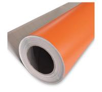 Adzif.biz Le sticker de decoration - ROULEAU ADHÉSIF ORANGE ASPECT MAT 61,5 CM X 5M. VINYL AUTOCOLLANT MULTI USAGE VENDU AU MÈTRE. ADHÉSIF DE DÉCORATION AU MÈTRE