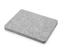 Aeaocvo Tampon de feutrage à l'aiguille, tampon éponge gris, 20,3 x 25,4 cm, tapis de feutrage à l'aiguille pour toutes les fournitures de feutrage en laine