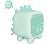 AeeYui Le Meilleur Réveil Enfant,Réveil Enfant Lumineux LED Numerique Lampe Réveil Veilleuse Fille Garcons Jour Nuit Enfant Volume Réglable Snooze Réveil en USB Charge,Intelligent Dire l'heure