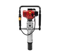 aefxNika Poteau à essence 2 temps 52 cm³ - Énergie d'impact 45 J - Pilote de poteau portable avec 3 embouts (55/70/100 mm), moteur 1900 W, 800-2800 coups par minute, pour clôture, jardin et terre