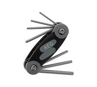 AEG 005062 8 chiavi a brugola T8-T10- T15-T20- T25-T27- T30-T40
