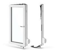 AEG AWKIT5 Kit de fenêtre de qualité supérieure, installation rapide, kit d'étanchéité de fenêtre, refroidissement efficace, économie d'énergie, compatible avec tous les climatiseurs portables avec