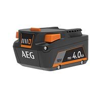 AEG - Batterie Pro Lithium 18 V PRO18V 4,0 Ah Compatible avec Tous Les Outils PRO18V et SUBCOMPACT Pro-Lithium et 100% Rétro-Compatible - Garantie 3 Ans - Grande Autonomie et Performance - L1840S