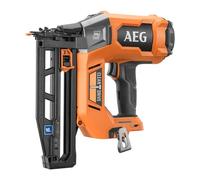 AEG - Cloueur de finition sans fil Brushless [PRO18V] 16 Ga - Mode rafale ou séquentiel - 2,9Kg - Longueur clous 25 à 65mm - Livré en coffret (sans batterie) - B16BN18-0