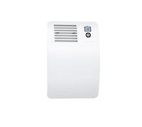 AEG Convecteur mural WKL 500 Comfort, chauffage électrique 0,5 kW, pour env. 6 m², LCD, minuterie hebdomadaire, détection de fenêtre ouverte, minuterie courte 120 min, 238717