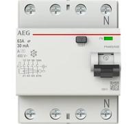 AEG Disjoncteur différentiel FN463/A30 4P type A 63A 30mA (2CSF704156R1630)