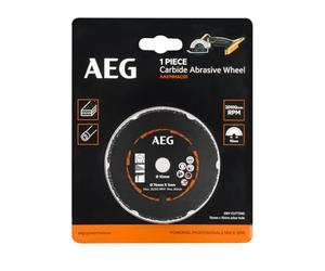 AEG Disque abrasif carbure - 76mm - AAKMMAC01, Grise, Carbure de tungstène, Carbure, Meuleuse d’angle