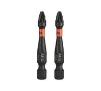 AEG Embout de Vissage Ballistic AAK502PZ2 PZ2 de 50 mm pour Visseuse | Empreinte Pozidriv courante, longueur 50 mm, maintien précis dans la fixation, montage, mobilier, charpente, terrasse