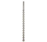 AEG Foret SDS-Max 2 Taillants Ø 28 mm x 570 mm ASDS28570 pour Perforateur | Passage de grosses gaines et de tuyaux d'évacuation, scellement structurel, longueur utile de 450 mm, travaux lourds