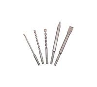 Aeg - Kit Sds Plus 3 Forets 6/8/10 Mm - Burin Pic - Burin Plat