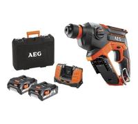 AEG Perforateur compact sans fil Pro18V - 2 batteries 2,0Ah - 1 chargeur - 1 coffret de rangement