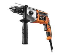 AEG - Perceuse percussion 2 vitesses, 1100 W, 60 Nm, 3000 tr/min, en coffret - SB2E1100RV