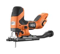 AEG - Scie sauteuse poignée pommeau SUBCOMPACT 18V BRUSHLESS, course de lame 25,4 mm, 0 à 3200 cps/min, 6 vitesses + fonction automatique, (sans batterie) - BST18BSBL-0