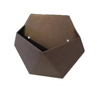 AEJHSIN Pots à Suspendre Hexagonal Wall Mounted Flower Pot | Geometric Plant Container for Flowers and Greenery