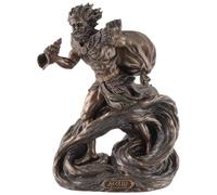Aeolus, Dieu grec des vents en pierre artificielle et bronzé et coloré par des artistes 708-78255, de la collection Veronese