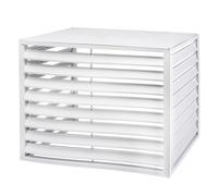 Aeovot 1.5P/2-3P/5P Climatiseur Cache Clim Exterieur, Cache Pompe a Chaleur Extérieur Protection, Imperméable/Protection Solaire Caisson Anti Bruit Pompe à Chaleur, Housse for Climatiseur