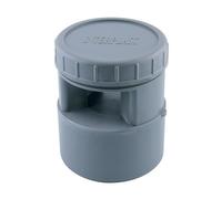 Aérateur à membrane - INTERPLAST - Ø100-110 mm - PVC - Anti-siphon - Bouchon dévissable