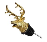 Aérateur à Vin Bouchon Silicone Anti-Fuite Doré Argenté(Golden) | Joint silicone étanche, anti-fuite garanti, préserve l'arôme du vin, facile à insérer et retirer