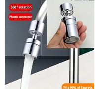 Aérateur anti-éclaboussures rotatif à 360° pour robinet de cuisine et de salle de bain, buse d'extension de robinet d'évier moderne, accessoires de lavage anti-éclaboussures, rallonge de robinet, aéra