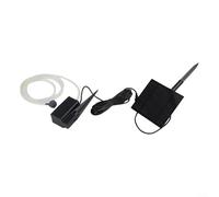 Aérateur de bassin à énergie solaire 2,5 W 7 V, pompe à air sans piles pour aquarium, jardin, débit de 0,6 l/min, câble de 3 m et tuyau de 1,5 m inclus