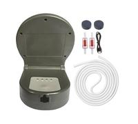 Aérateur De Bassin À Énergie Solaire, Clip Arrière Polyvalent, Batterie 2600 MAh, 3 Modes, Portable | Pompe À Air Solaire Fiable Pour Aérateur De Poissons D'étang, Pour Aquarium, Pêche En Plein Air, S