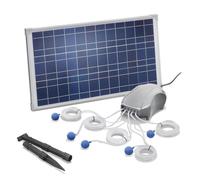 Aérateur de bassin solaire 25W 600l / h pompe aération de bassin oxygène esotec 101076