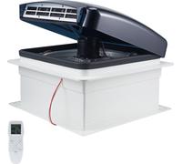 Aérateur de camping-car VEVOR 410x410x252 mm, aérateur de toit 12 V, protection contre la pluie, couverture électrique, ventilateur d'extraction, aérateur de toit adapté à l'ouverture du toit du campi