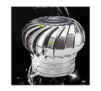 Aérateur de cheminée en acier inoxydable avec capuchon rotatif de 300 mm pour toit anti-courant d'air pour une meilleure circulation de l'air et des performances