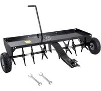 Aérateur de pelouse - Aérateur tracté pour tondeuse autoportée - 1500x980x885mm Taille - Appareil d'entretien de la pelouse
