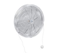 Aérateur de ventilateur pour vitres avec ouverture et fermeture (Avec filet anti-septiques trou 200)