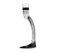 Aérateur de vin avec socle noir/transparent - 41892 - LUDI-VIN