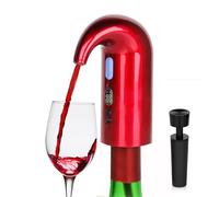 Aérateur de vin électrique, décanteur de vin portable à une touche et pompe de distribution de vin pour vin rouge et blanc Distributeur automatique d'oxydant de vin multi-intelligent
