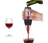 Aérateur de vin noir avec filtre et base intégrés - 250 ml