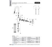 Aérateur Ideal Standard , M22X1- A , acier inoxydable B960294GN