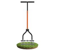 Aérateur Manuel De Pelouse Outil Jardin À Mécanisme À Ressort | Outil Robuste pour l'Aération de Jardin pour Jardin Maison Terrain de Golf Parc Entretien Automnal du Gazon et du Jardinage