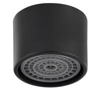 Aérateur mousseur + bague F22x100 en laiton finition noire EUROSANIT