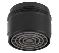 Aérateur mousseur + bague M28x100 en laiton noire EUROSANIT