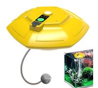 Aérateur pour appâts vivants, barboteur flottant étanche 15 x 14 x 6 cm | pompe à oxygène ABS rechargeable par USB, air portable ultra silencieux 273 g pour réservoir d'eau de salle